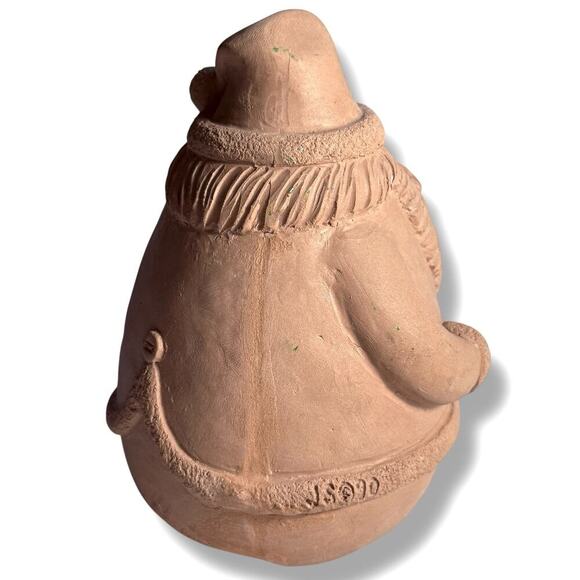 1990 Jim Shore Unfinished Roly Poly Santa Claus Christmas HTF To Paint Folk Art - Picture 5 of 14